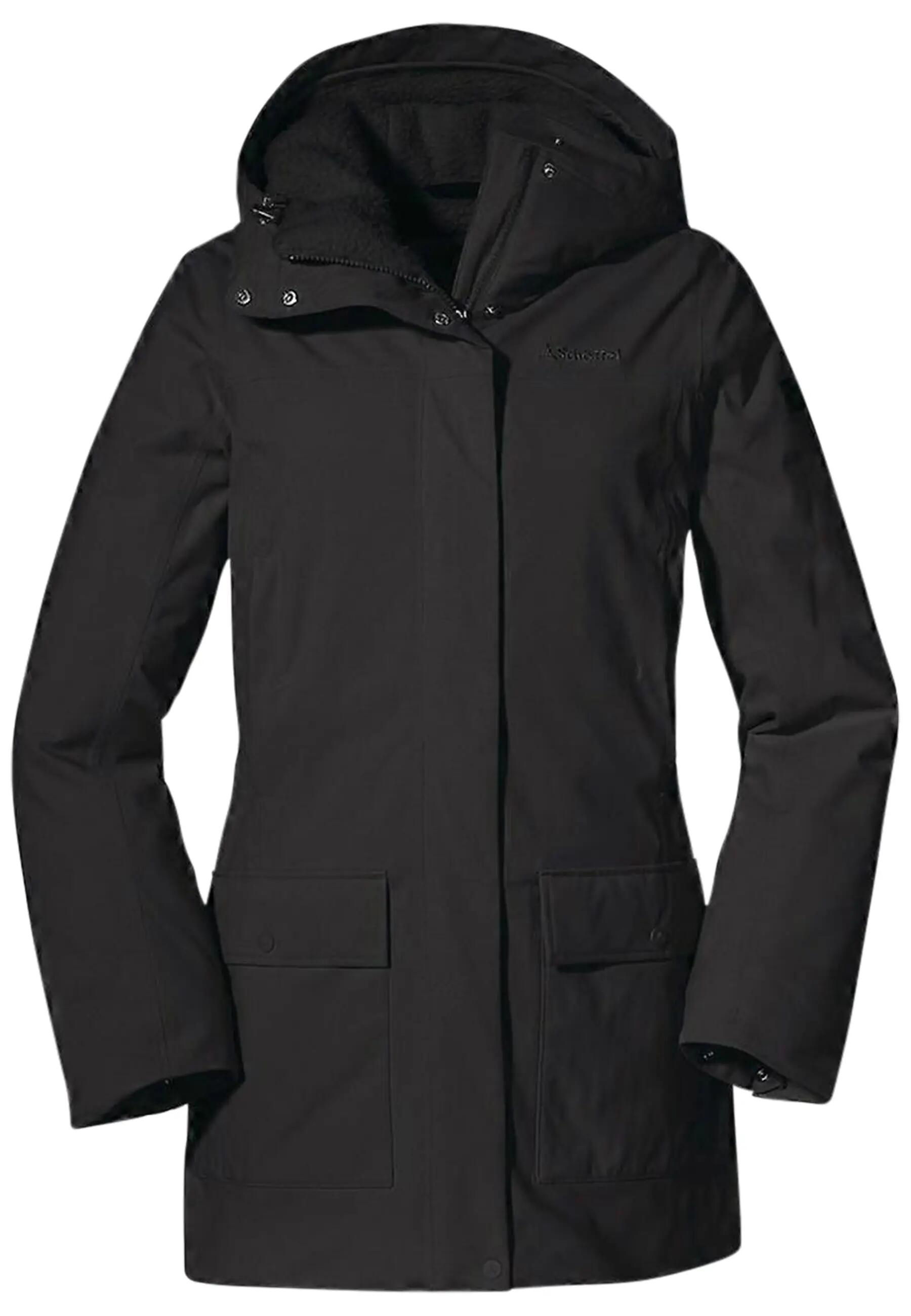 Schöffel Parka Rotterdam L für Damen black 42 8/10