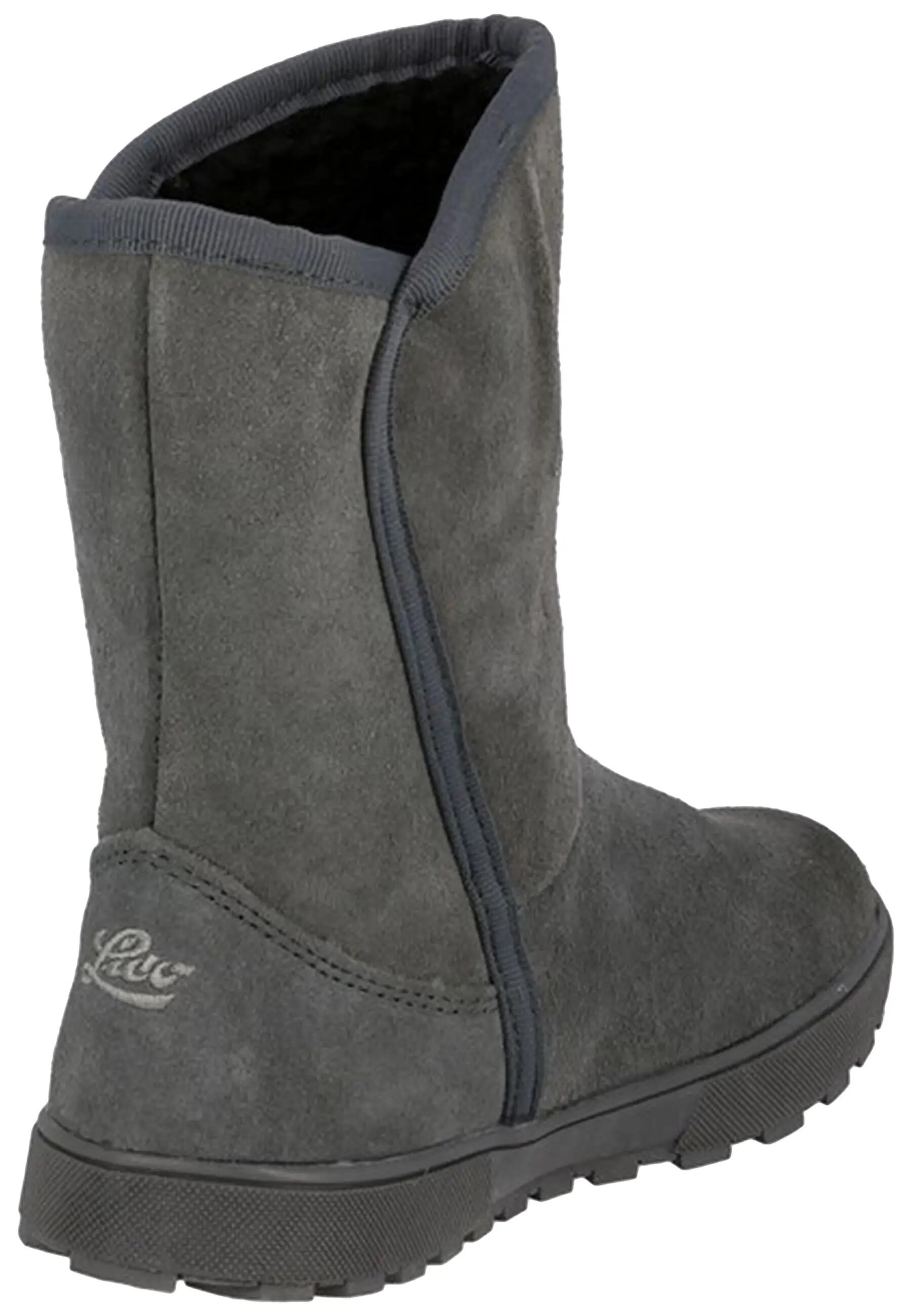 LICO Amalia Winterstiefel Damen aus Veloursleder mit Klett 9/10