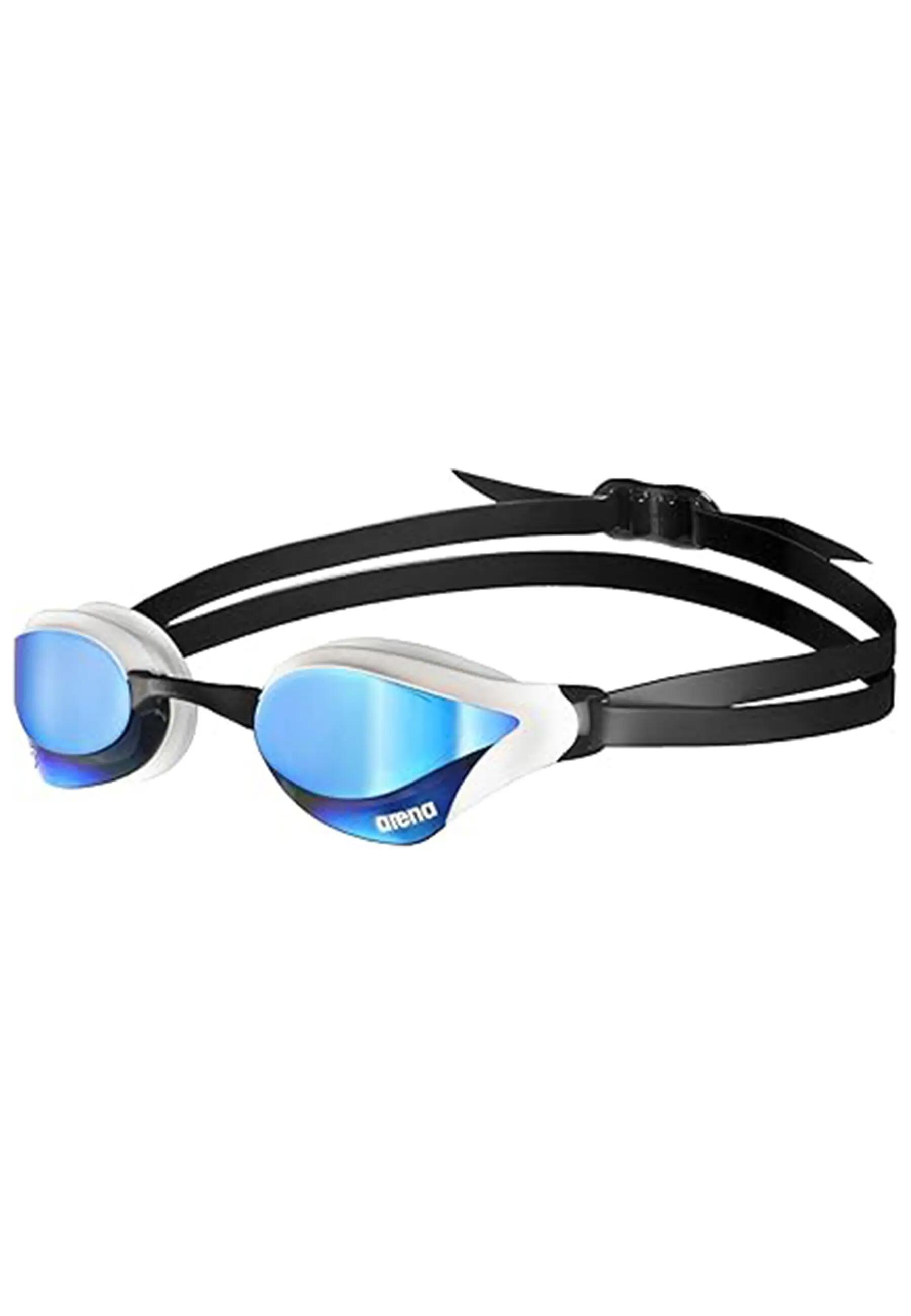 Arena Cobra Core Swipe Mirror White Blue 9/11
