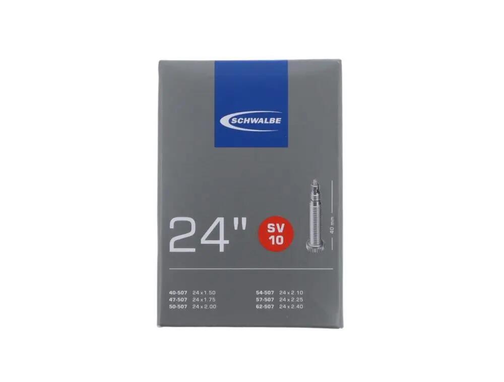 Schwalbe 2x chambre à air SV10 (47/62-507) - 24 pouces 2/2