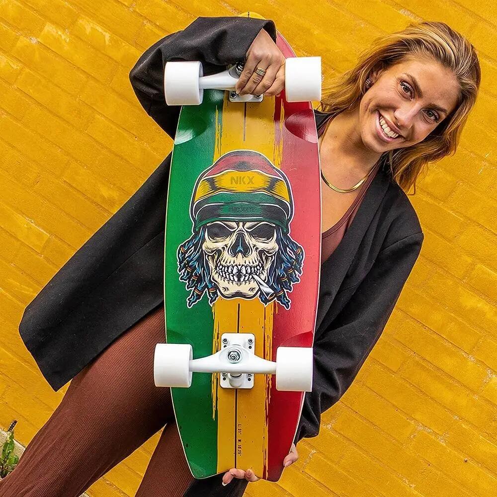 Surfskate  Maverick, rasta 3/3