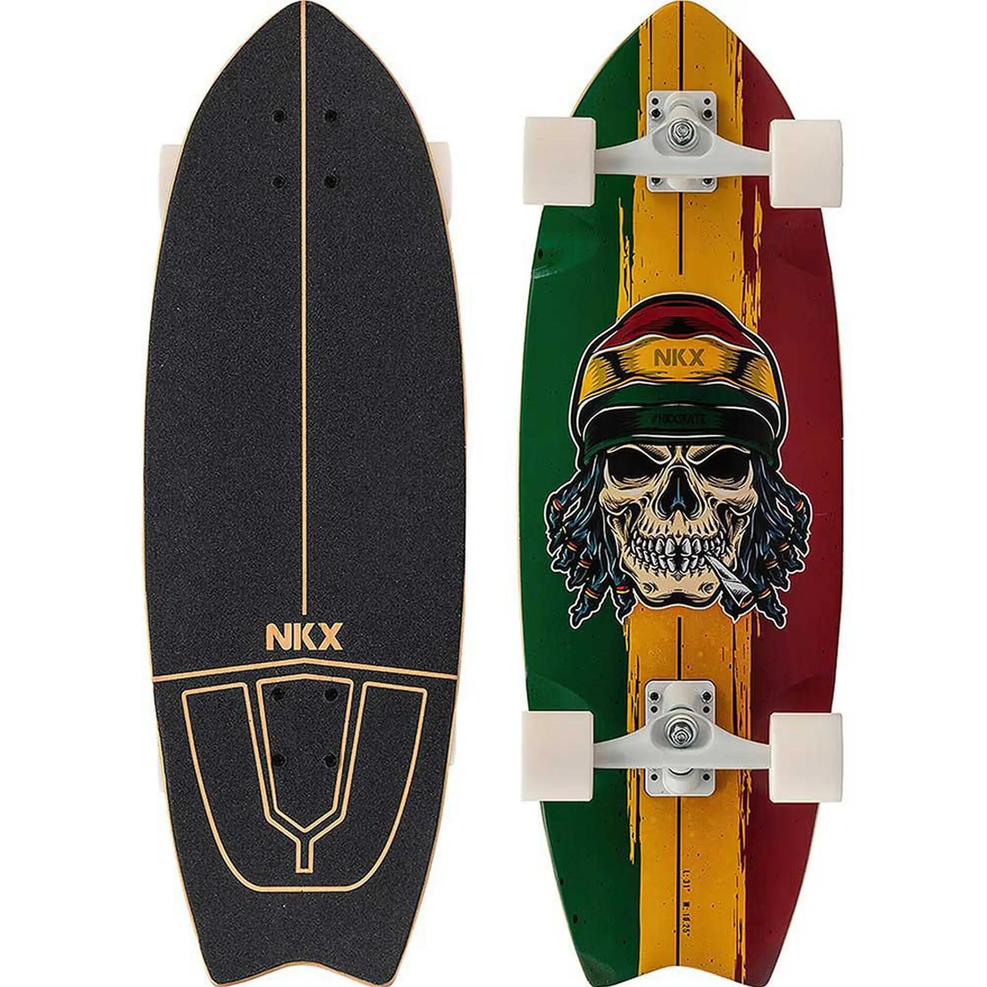 Surfskate  Maverick, rasta 2/3