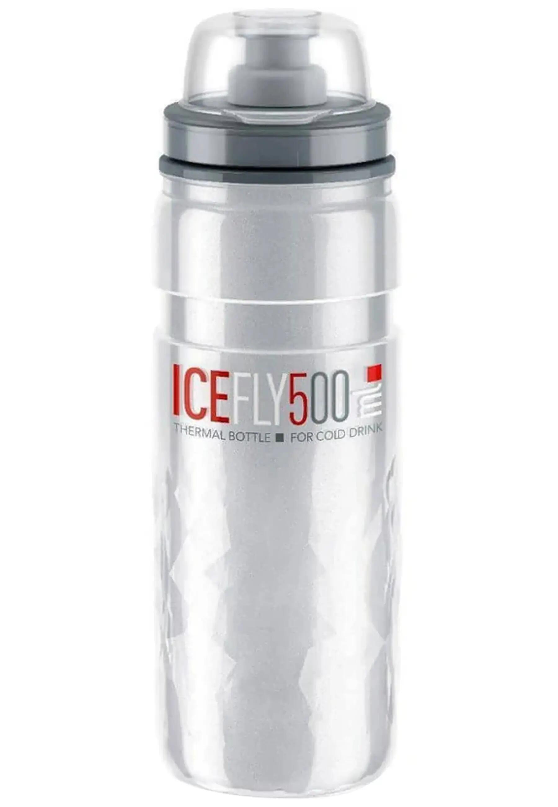 Elite Ice Fly 500ml Garrafa de água cinzenta 9/9