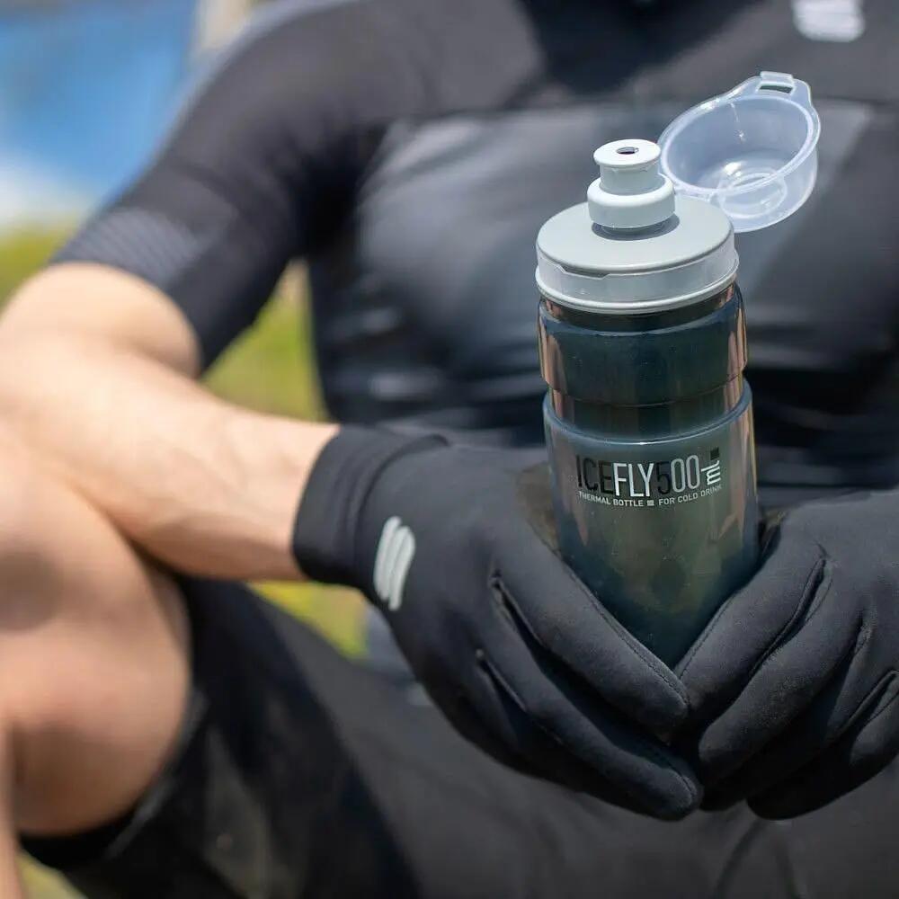 Elite Ice Fly 500ml Garrafa de água cinzenta 6/9