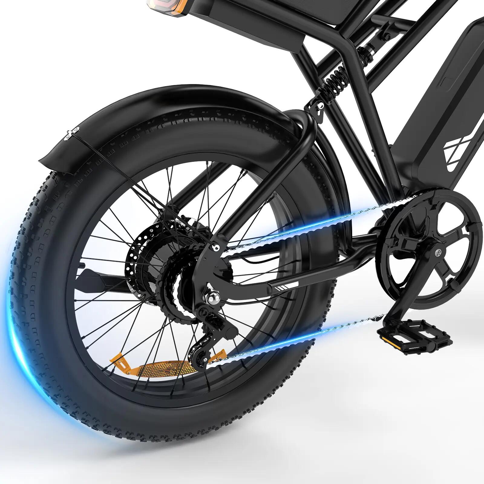 Elektrofahrrad Fatbike E-Bike 20×4.0 All-Terrain BK29G-CW 6/8