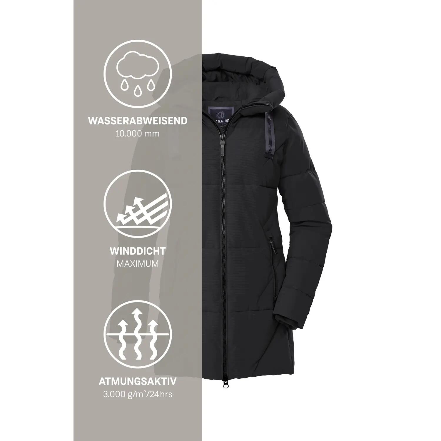 Parka con cappuccio da donna Killtec GW 30 6/6