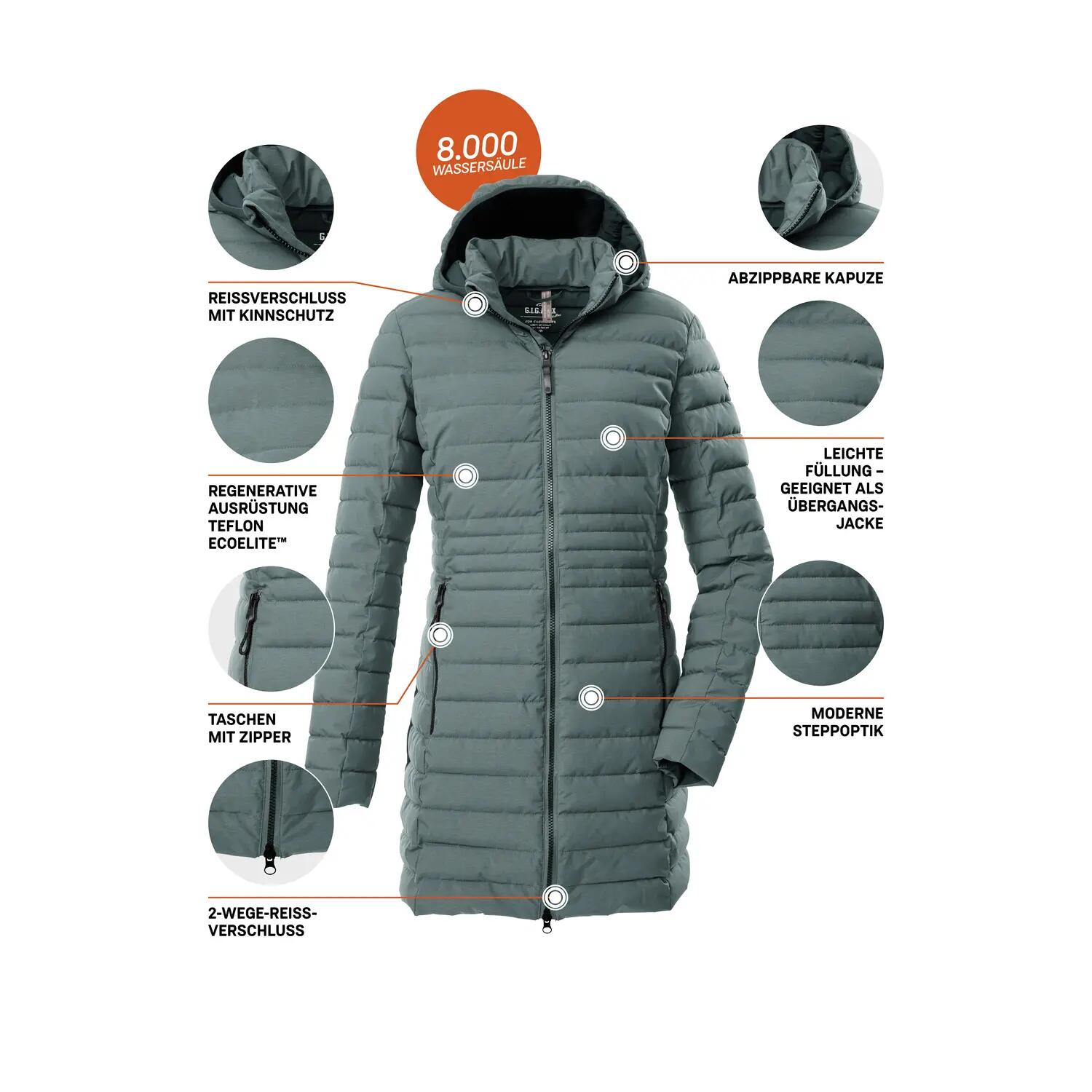 Damen Steppparka GW 77 WMN QLTD PRK_Bacarya 5/6