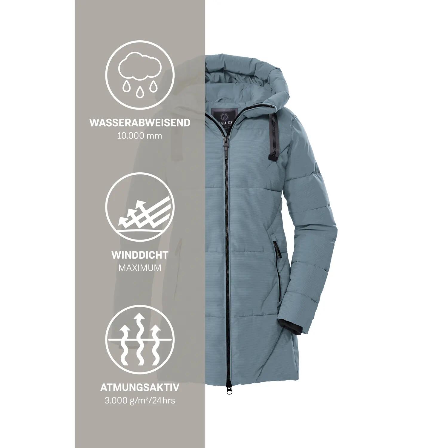 Damen Steppparka GW 30 WMN QLTD PRK 6/6
