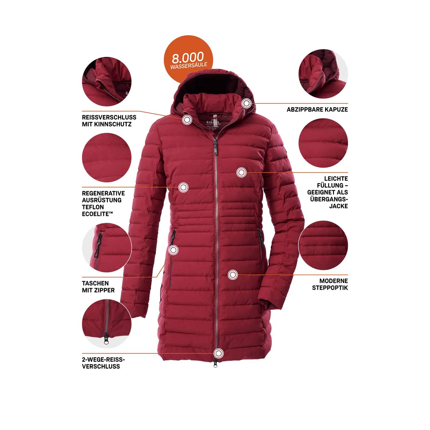 Damen Steppparka GW 77 WMN QLTD PRK_Bacarya 5/7