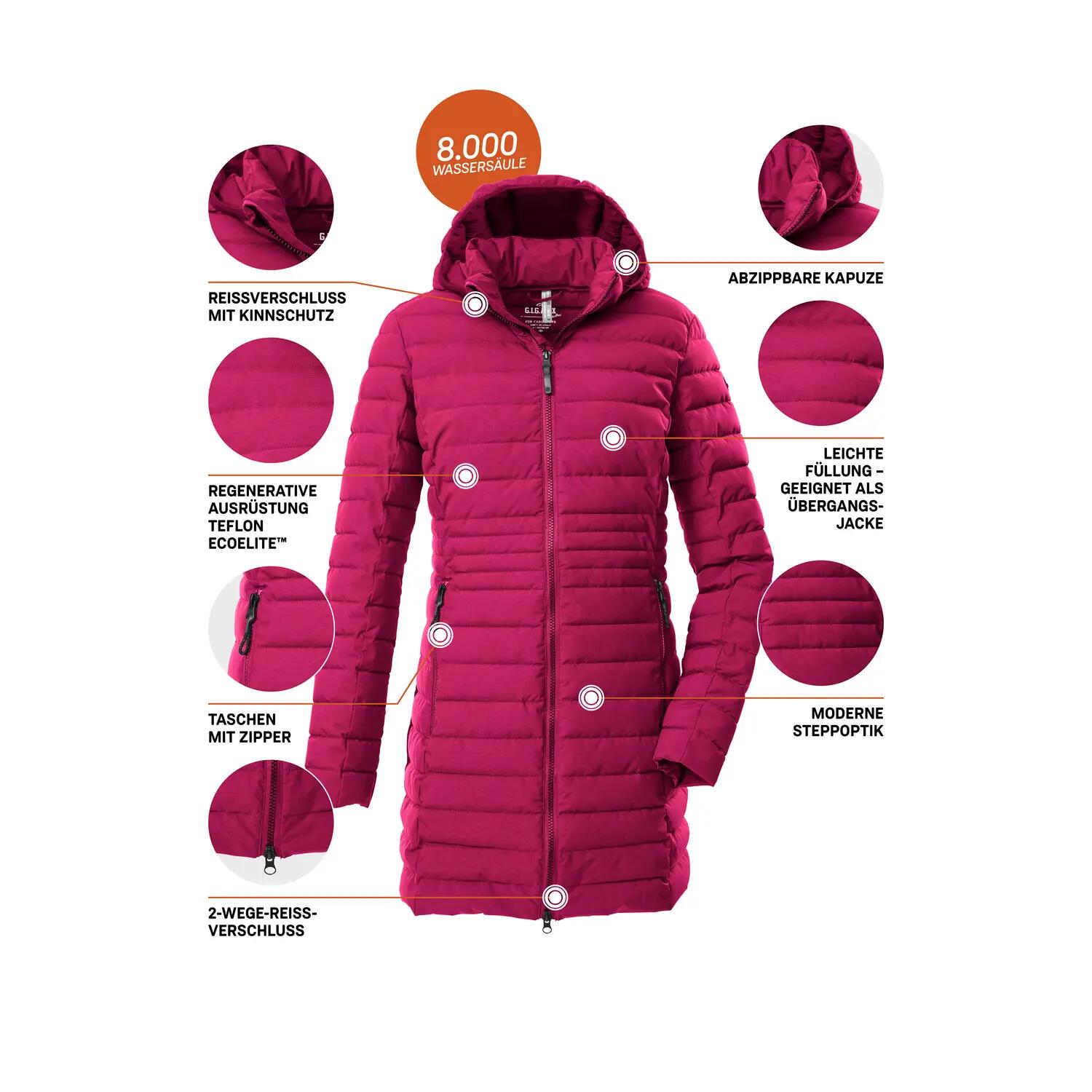 Damen Steppparka GW 77 WMN QLTD PRK_Bacarya 5/6