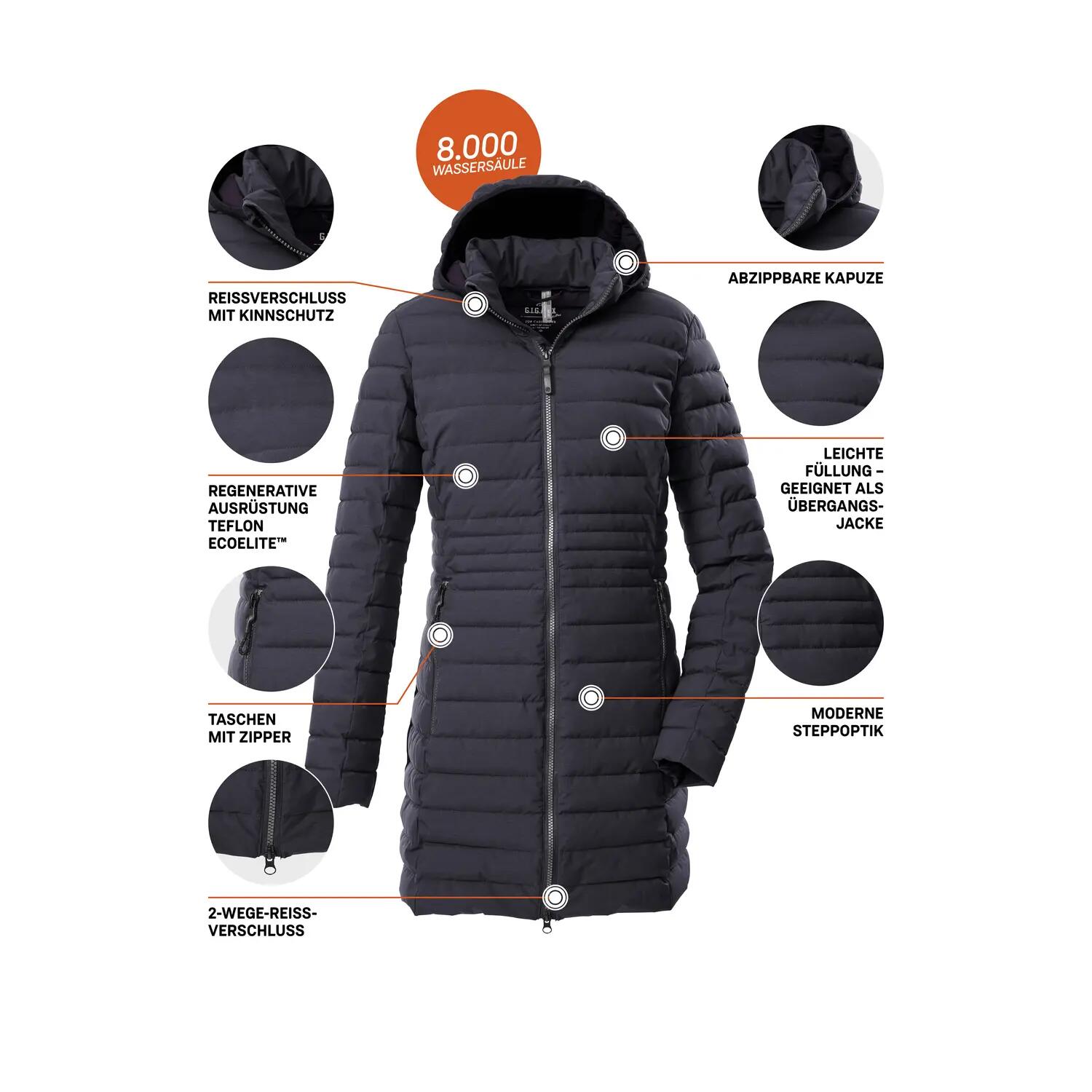 Damen Steppparka GW 77 WMN QLTD PRK_Bacarya 5/6