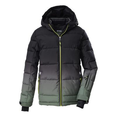 Jas - ski - volwassen - ksw 382 bys - gewatteerd, rits - smoke blue/black