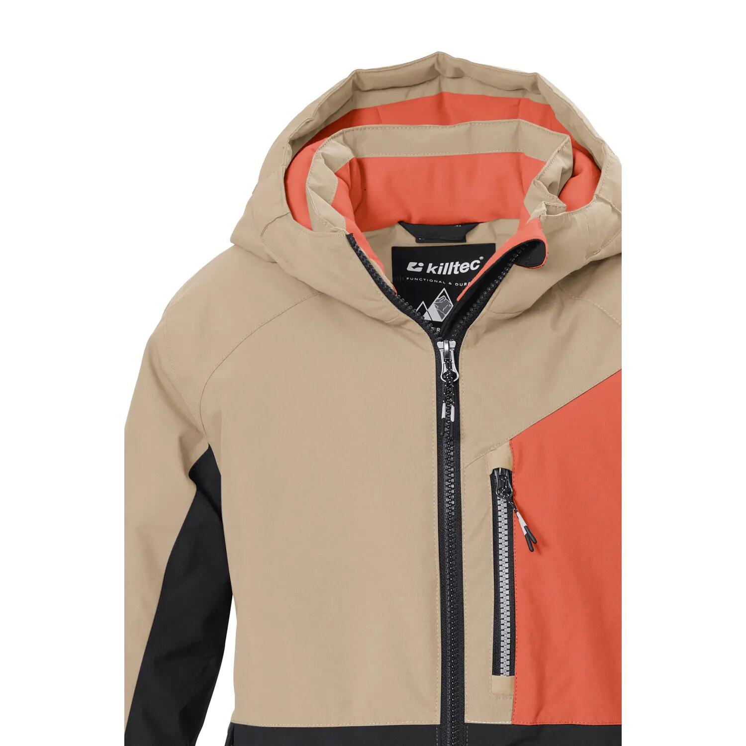 Kinder Skijacke Skijacke mit Kapuze 3/6