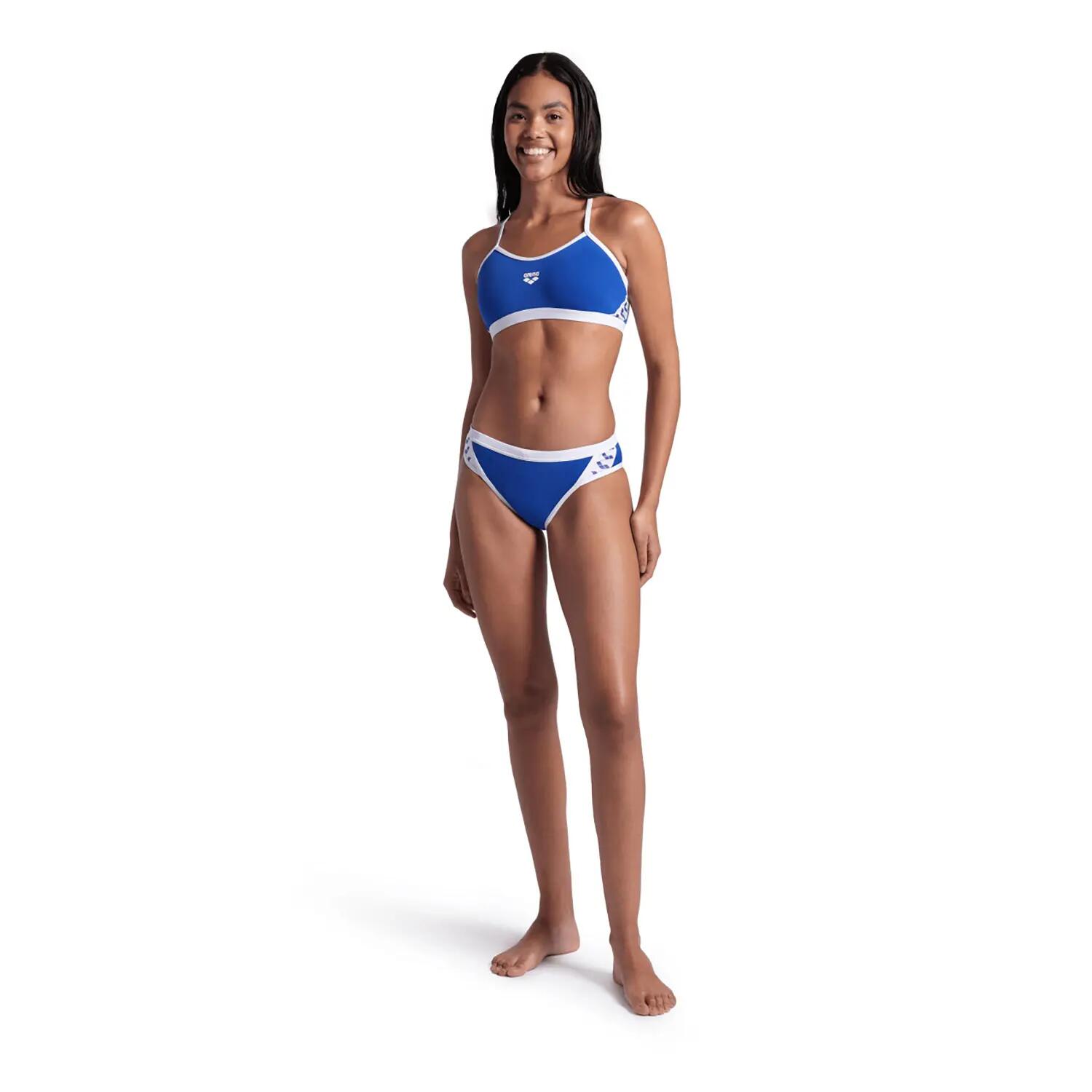 Bañador dos piezas Mujer - Icons Bikini Cross Back Solid 3/7