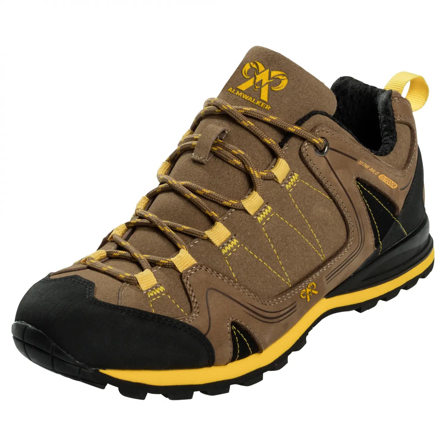 Almwalker Outdoorschuhe Trentino Herren (Braun/Schwarz) Größe 41 2/3