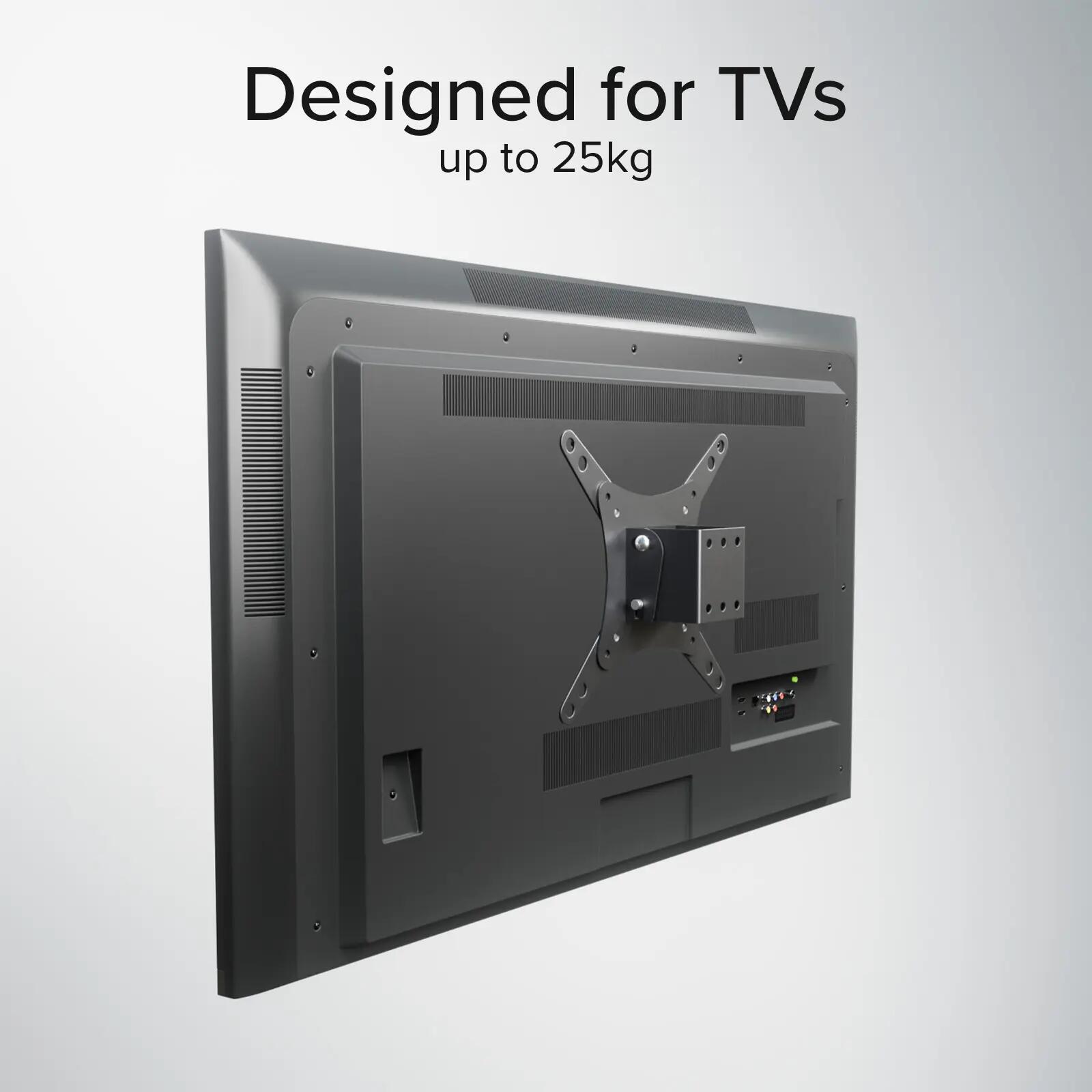Support mural TV, TILT, 43", 25kg, VESA 200x200 6/7