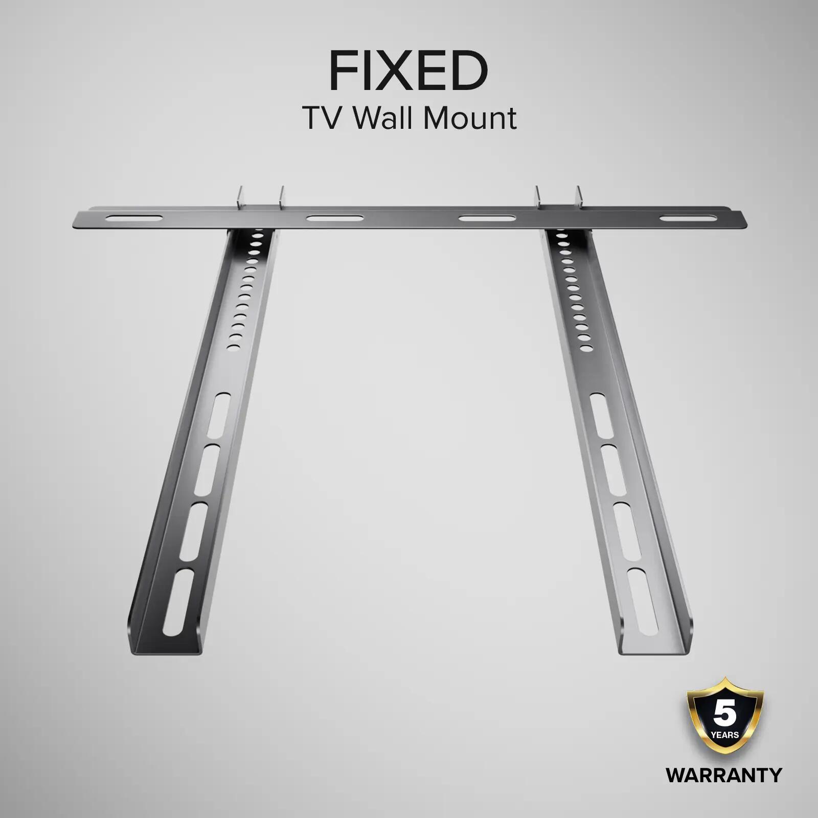 Support mural TV, FIXED, 65", 45kg, VESA 400x400 2/7