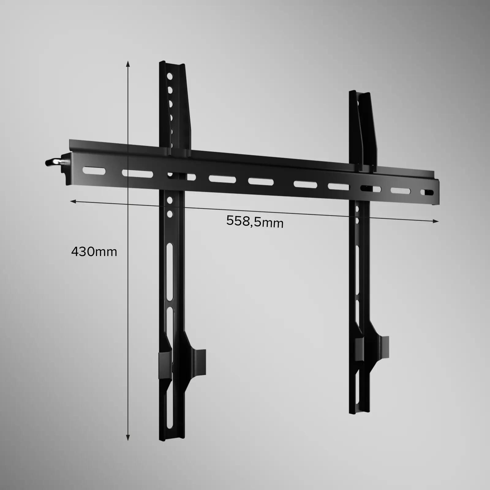 TITAN Support mural TV, FIXED, 65", 45kg, VESA 400x400 3/7