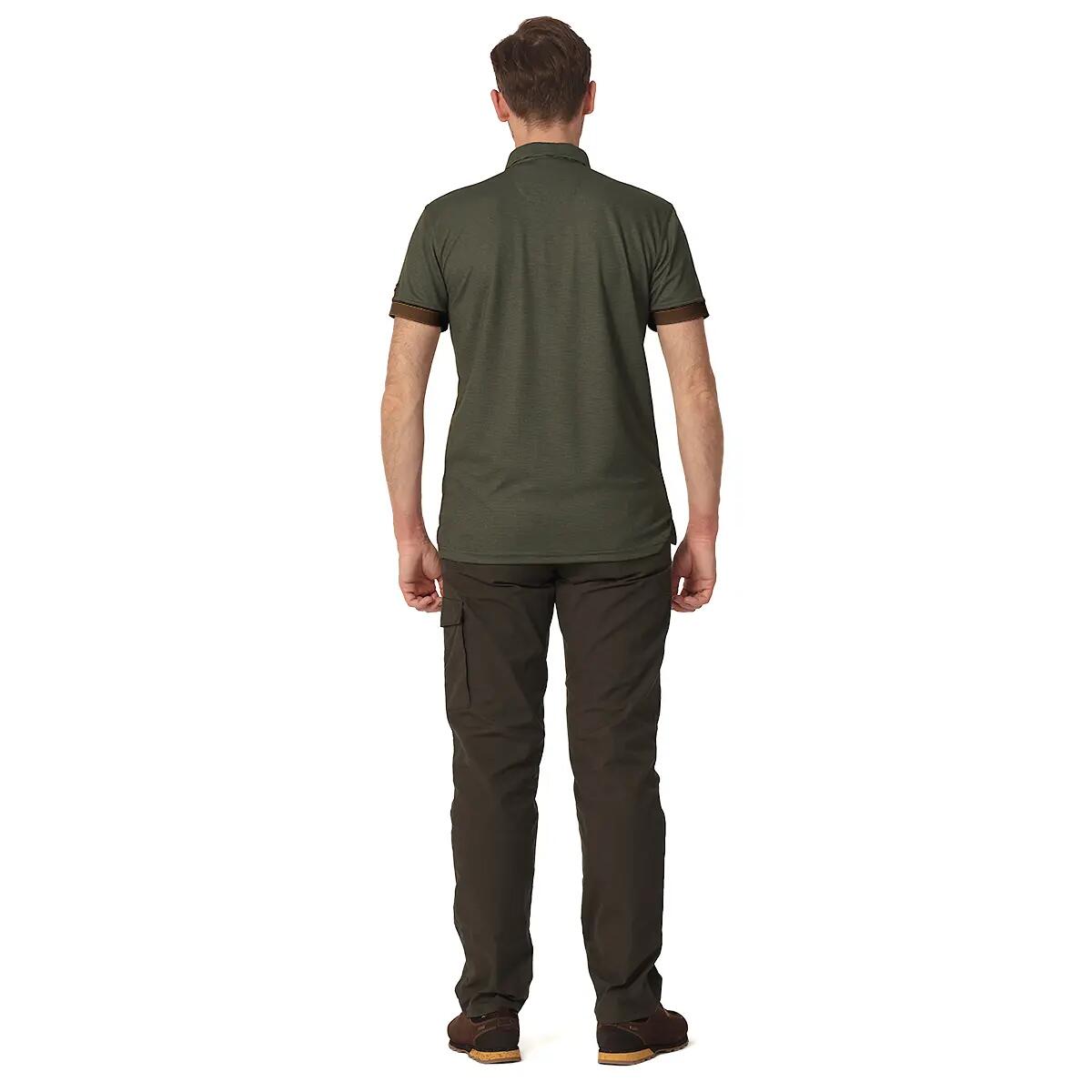 Koszulka myśliwska Tagart Polo Hals 2 Dark Green wysoka oddychalność 4/4
