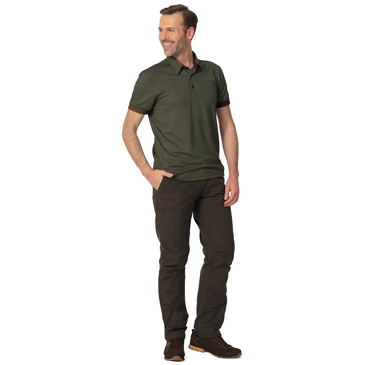Koszulka myśliwska Tagart Polo Hals 2 Dark Green wysoka oddychalność 3/4
