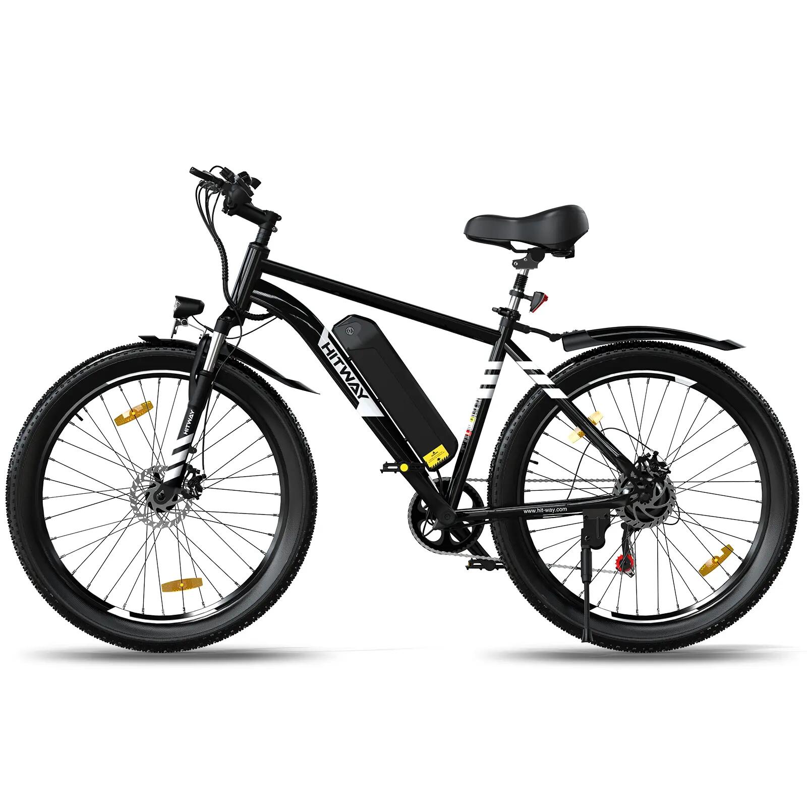 Vélo Électrique VAE 26×3.0 Pneus Larges 7 Vitesses Ville Loisirs 3/6