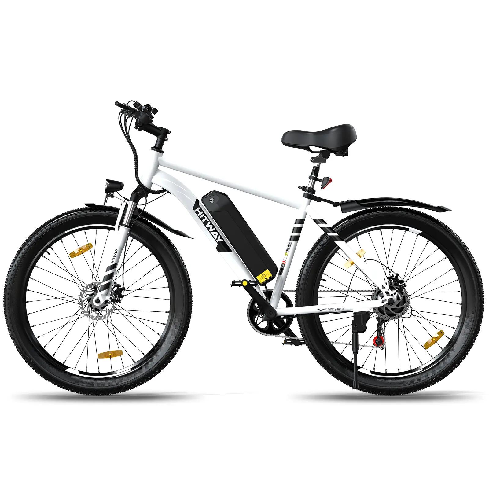 Vélo Électrique VAE 26×3.0 Pneus Larges 7 Vitesses Ville Loisirs 3/6