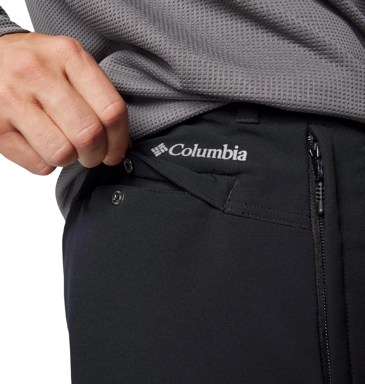 Calças de trekking para homem Columbia Black Mesa Warm 7/9