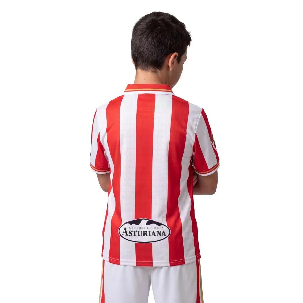 Camiseta jugador 1ª equipación oficial del Real Sporting de Gijón Niño Niño 2/7