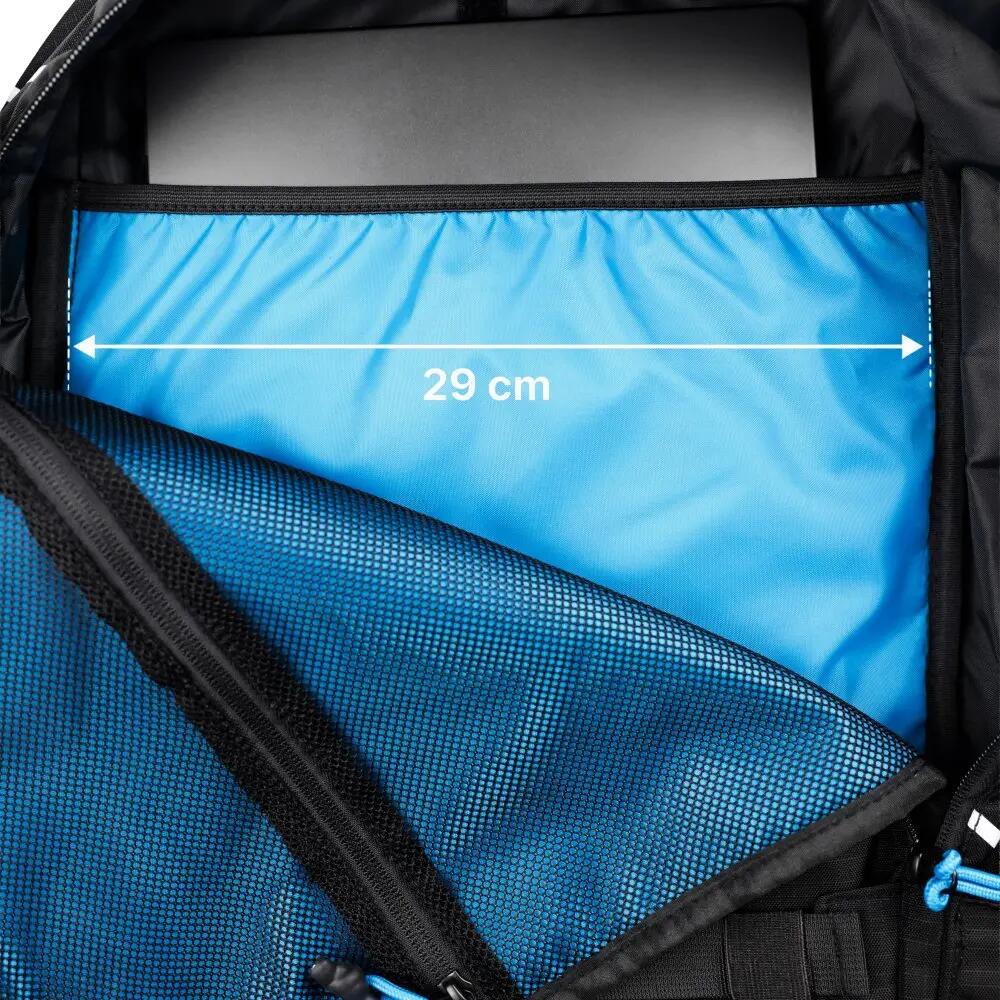 Men & Women Winter sports compact backpack 18l Cove Black 5/6