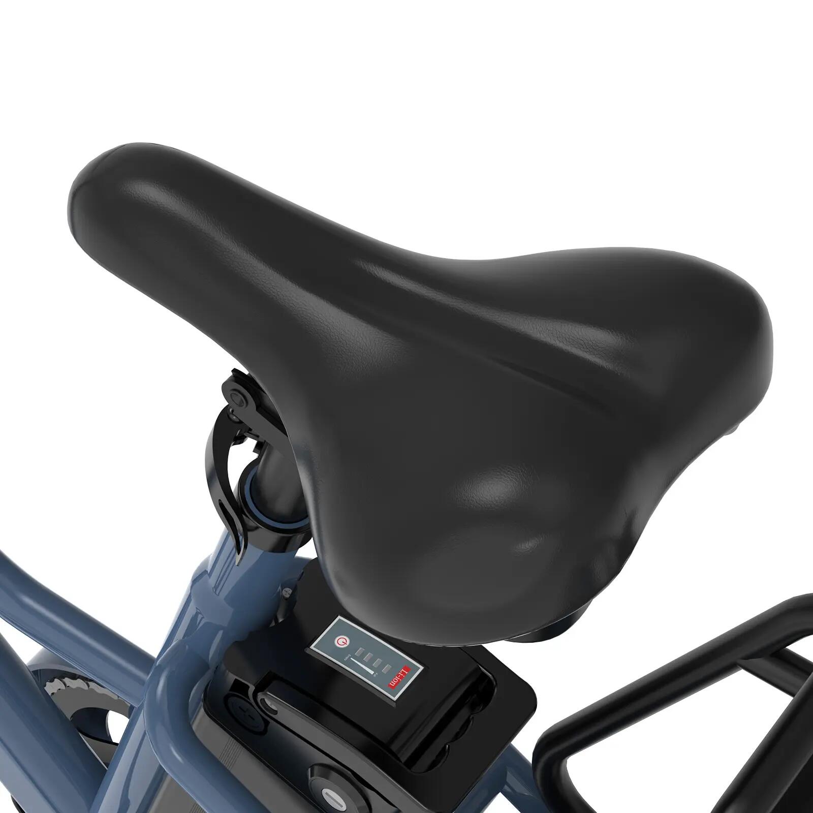 Vélo électrique de ville 27,5", cadre bas, batterie 13Ah amovible, APP BK8SL 7/13