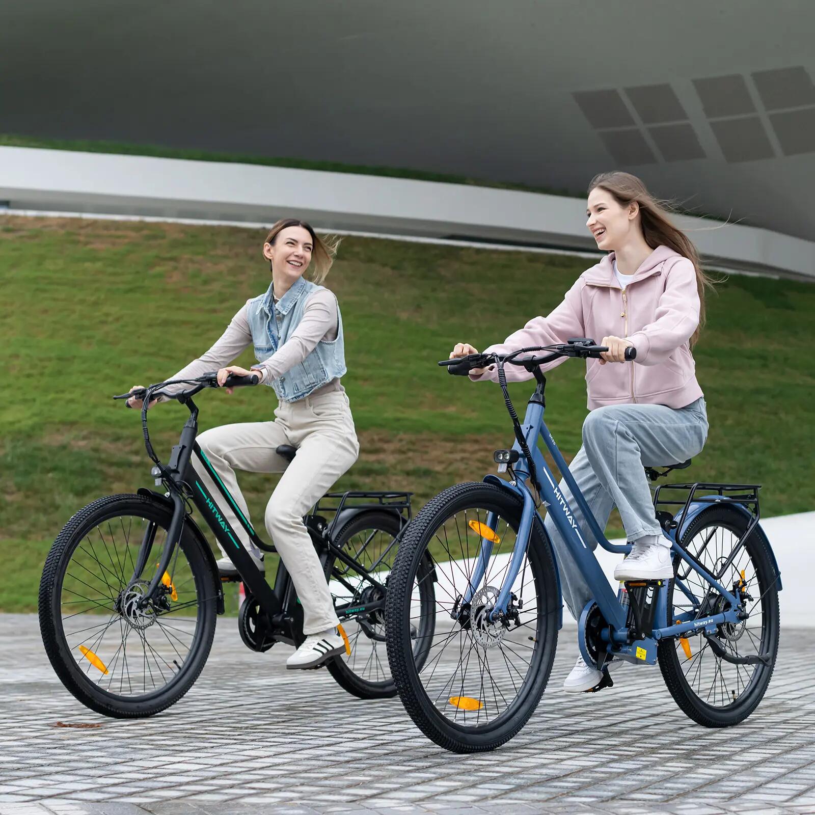 E-Bike Citybike 27,5 Zoll, Tiefeinsteiger Elektrofahrrad, 100 km, BK8SL 10/12