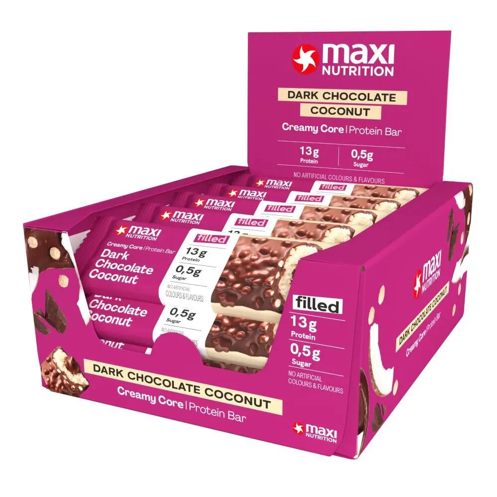 MAXI NUTRITION Creamy Core Protein bar - Dark Chocolate Coconut 45g 2/2