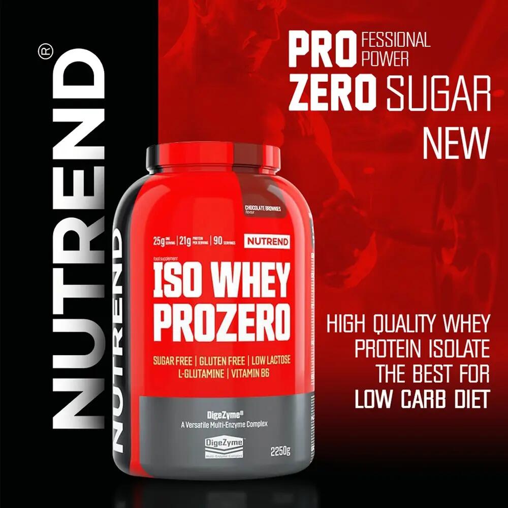 Syrovátkový izolát ISO WHEY PROZERO, pudinková vanilka 2/2