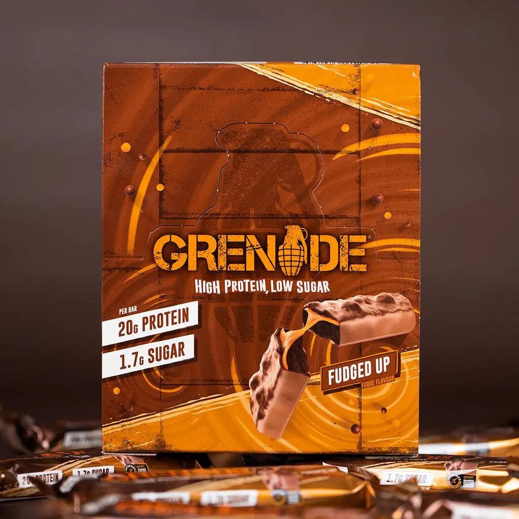 GRENADE High Protein Bar Fudged Up 60g 3/6