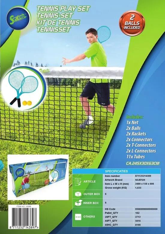Scatch Tennisset voor 2 spelers 3/7
