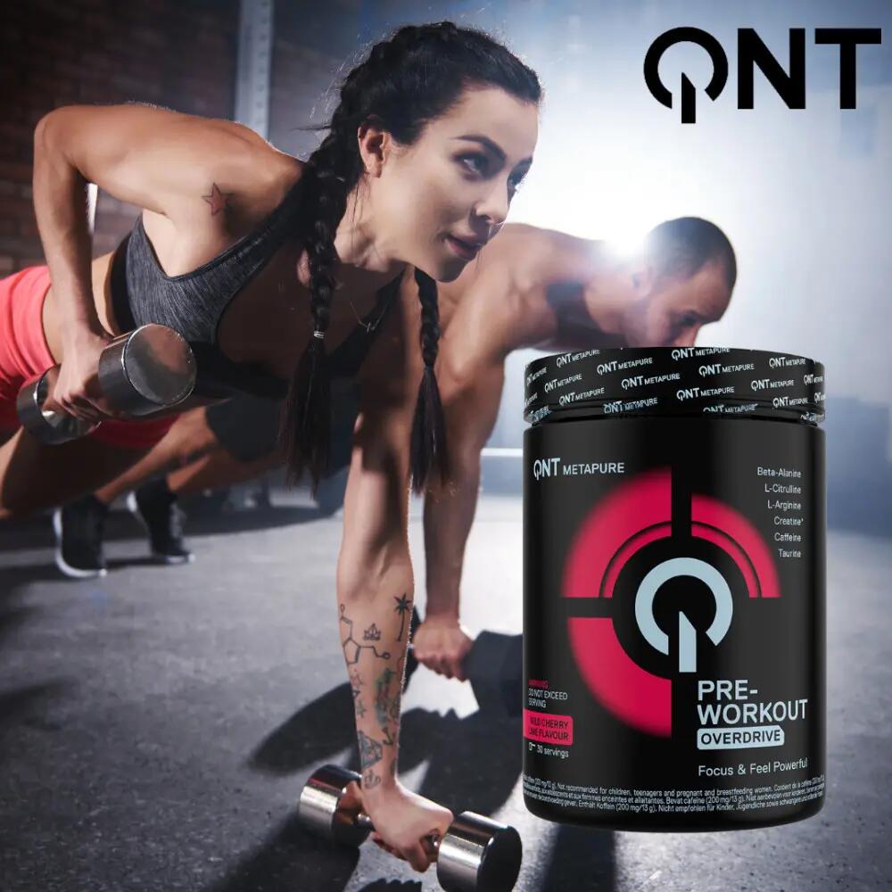 Pre-workout - Pre-workout Overdrive - Cerise Citron Vert 390g 4/4