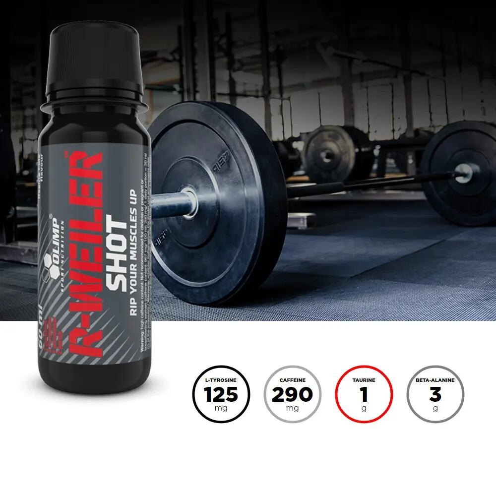 OLIMP SPORT R-Weiler Shot Ampulla 60ml Orange 8/8