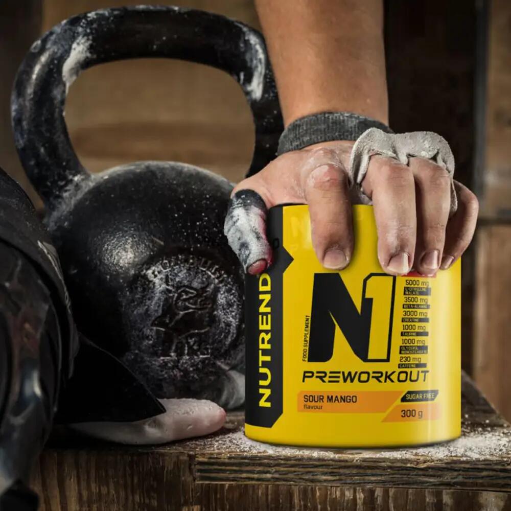 Pre-workout N1 PRO, 300 g, green lemonade 5/6