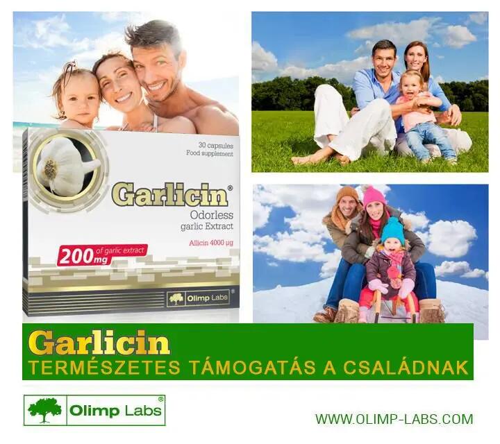 OLIMP LABS Garlicin - fokhagyma, immunerősítő - 30 kapsz. 2/4