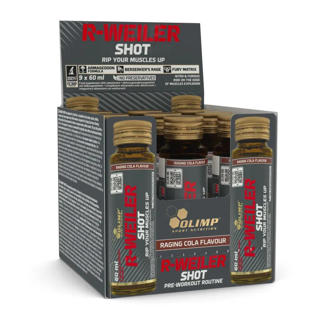 OLIMP SPORT R-Weiler Shot Ampulla 60ml Orange 4/8