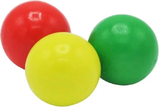 Puck Fluorescerende Jeu de Boules buts - 10 stuks 3/3