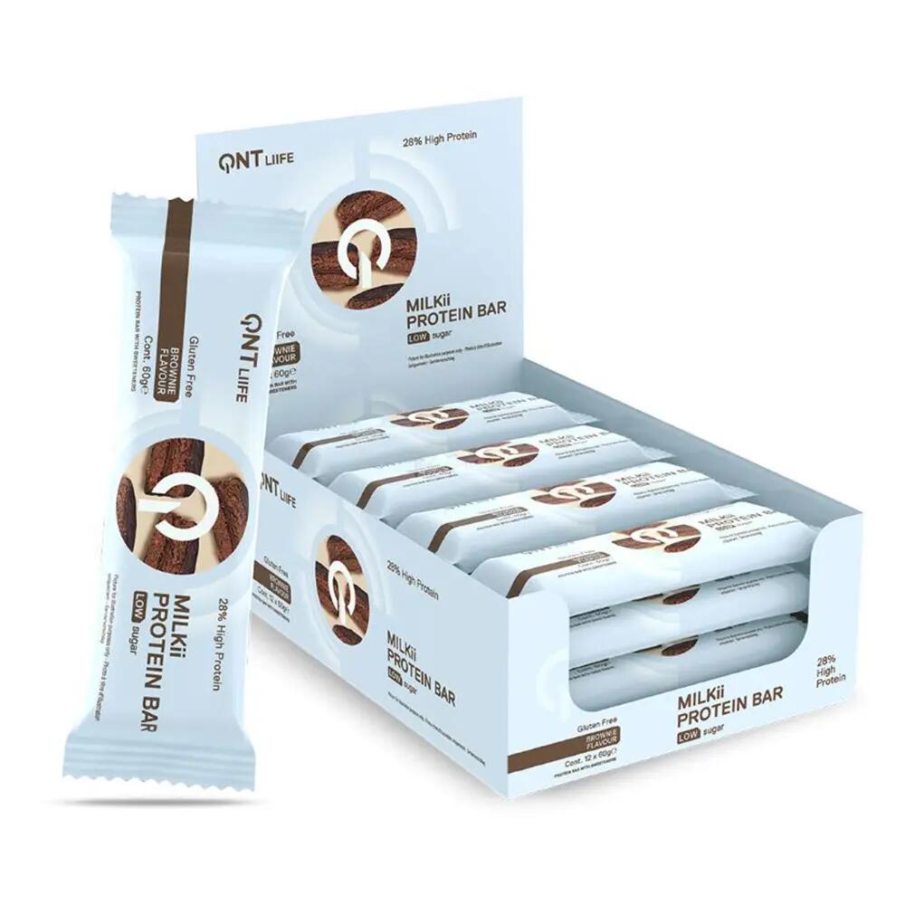 QNT Milkii Protein Bar 60g Chocolate-Coconut flakes 4/7