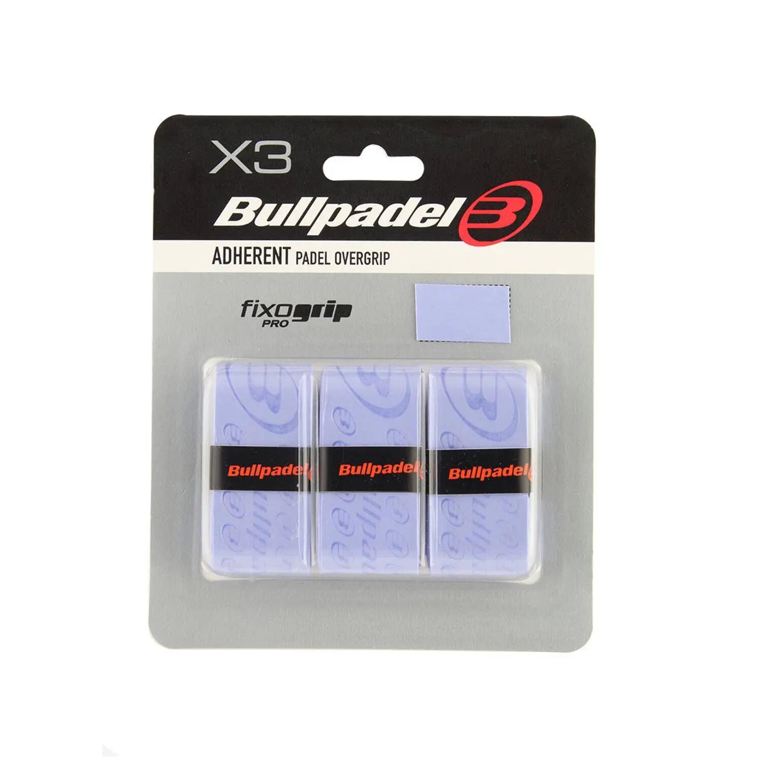 3 Bullpadel Gb-1202 Overgrips In Himmelblau 1/2
