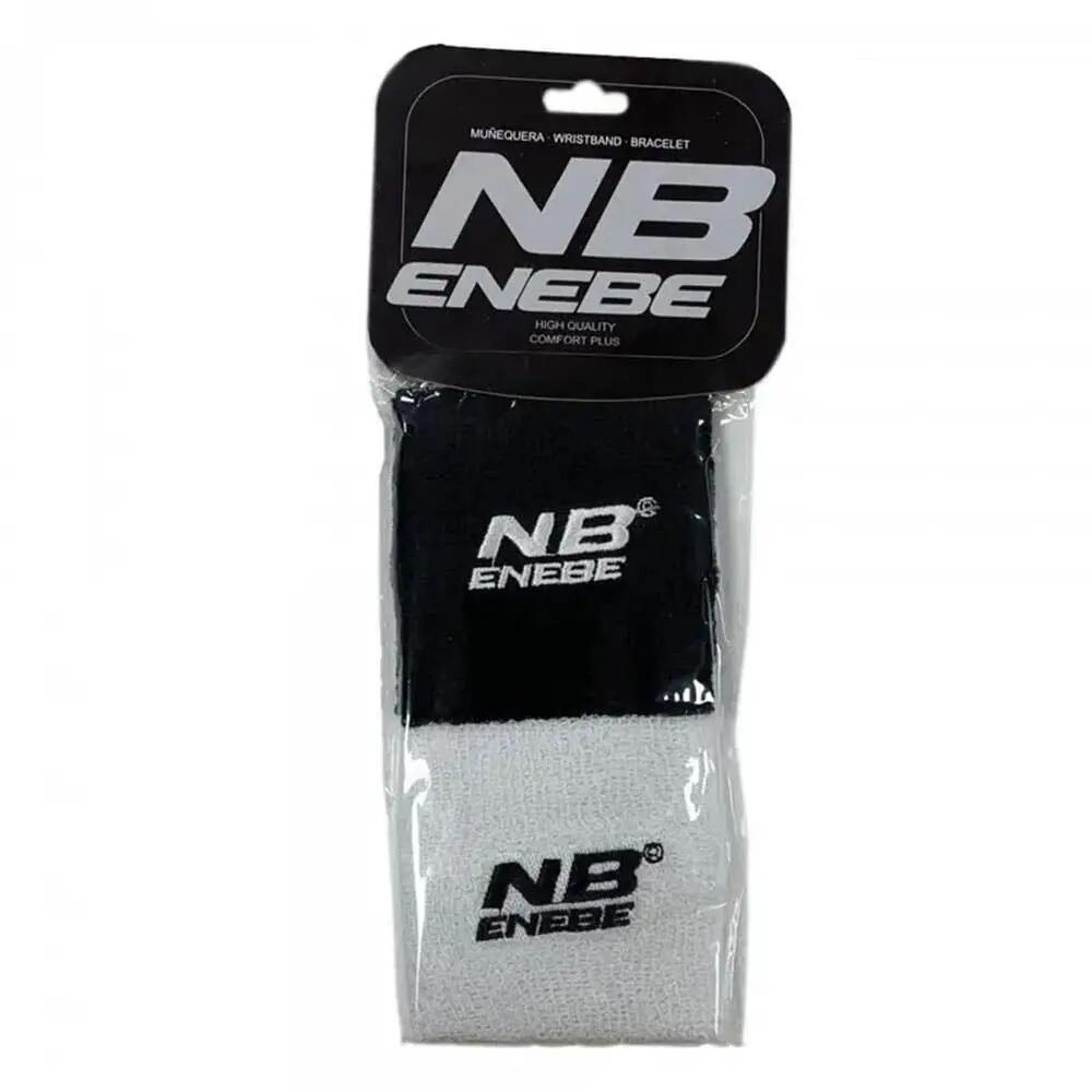 Enebe Wristbands Pack White Black 1/3