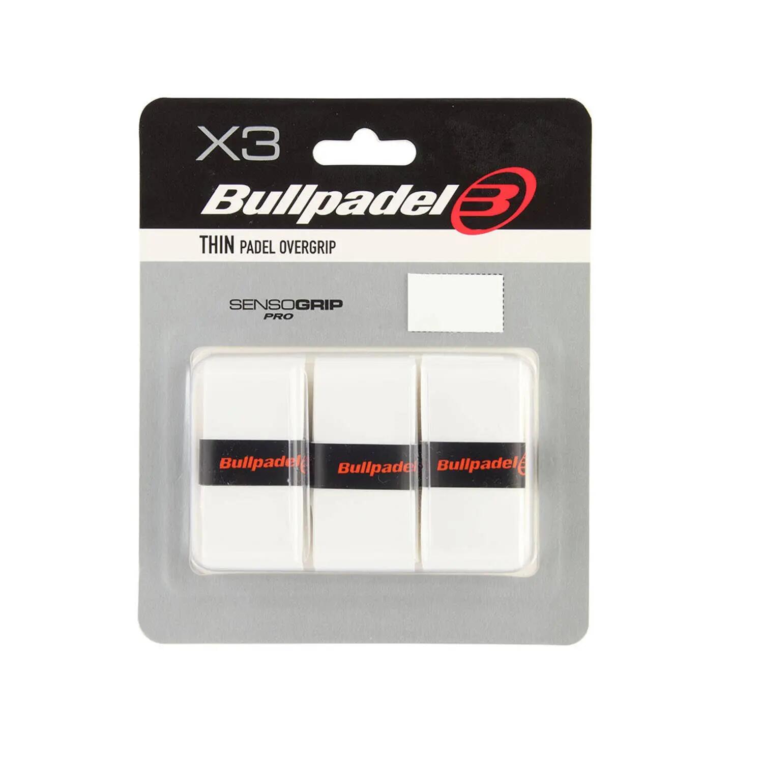 Bullpadel Gb-1603 Overgrip In Weiss 1/2