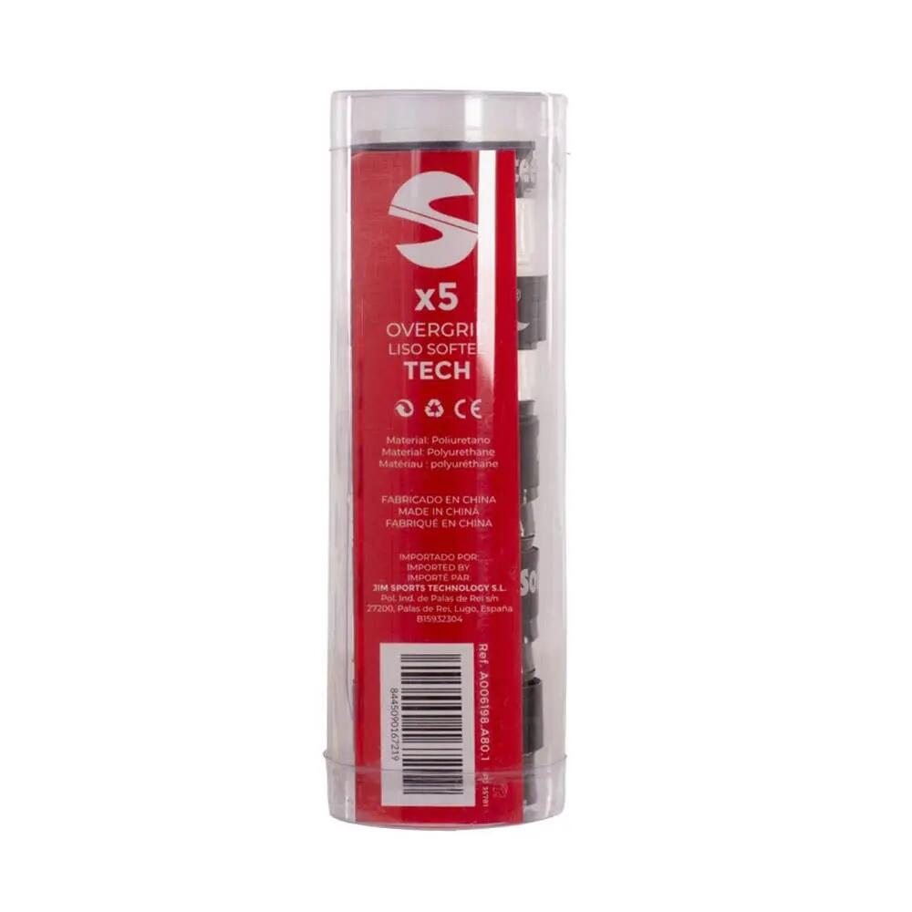 PACK OF 5 SMOOTH OVERGRIPS SOFTEE TECH 2/5