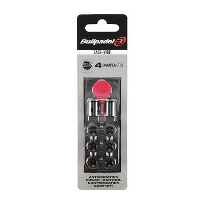 Blister (4 pcs) ease vibe bullpadel 005 antivibrator black