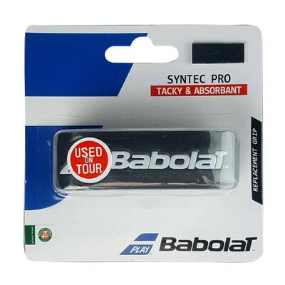 Black babolat syntec pro x 1 grip