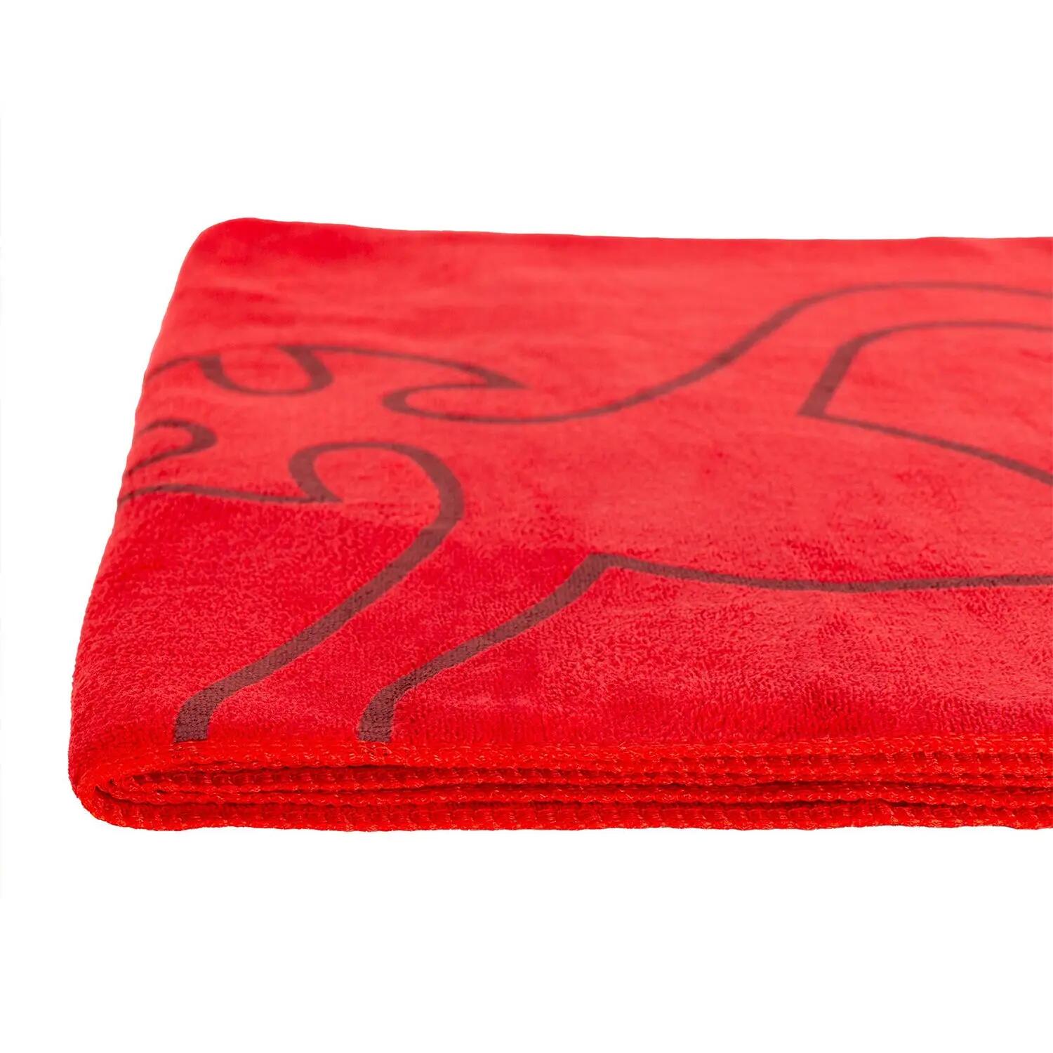 Black Crown Towel Sweet Red 4/5