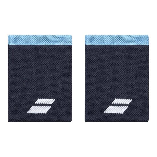 JUMBO BLUE BABOLAT LOGO WRISTBAND